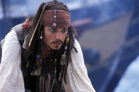 Pirates Of The Caribbean Sequel Captain Jack Sparrow Johnny Depp