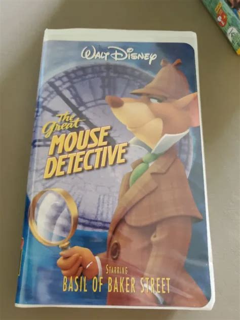 The Adventures Of The Great Mouse Detective Vhs 2002 215 Picclick