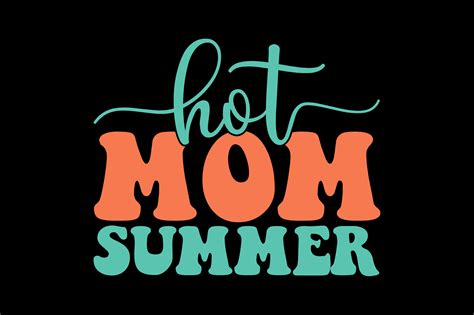 Hot Mom Summer Graphic By Designhub4323 · Creative Fabrica
