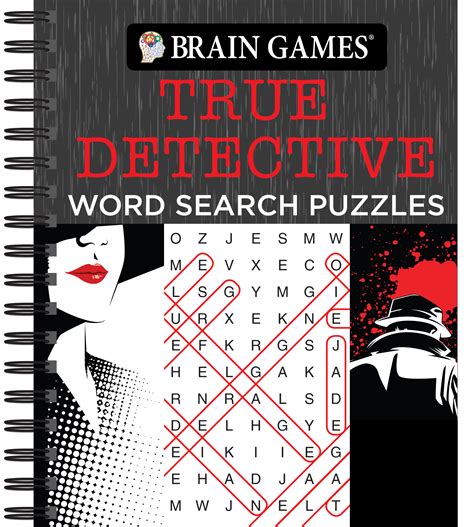 Brain Games True Detective Word Search Puzzles By Publications