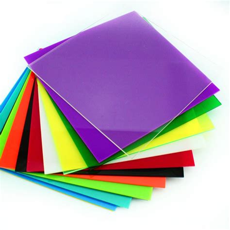 20020023mm Colored Acrylic Sheet Plexiglass Plate Diy Toy