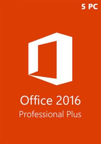 We did not find results for: Microsoft office 2016 Pro Plus (Clé de produit 5 postes ...