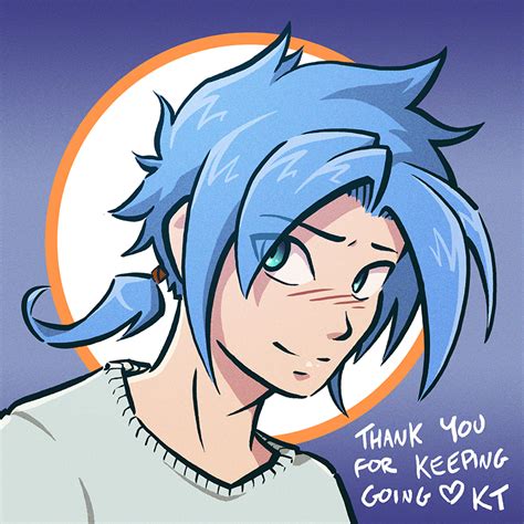 Blue Haired Boy How To Draw Manga Drawn By Katycoope Danbooru