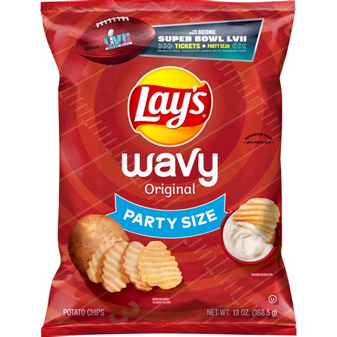 Lays Wavy Party Size Original Potato Chips Smartlabel™