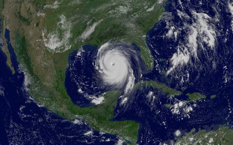 Next week there could be two hurricanes churning in the gulf of mexico for the first time in recorded history. APOD: 2005 August 29 - Hurricane Katrina in the Gulf of Mexico