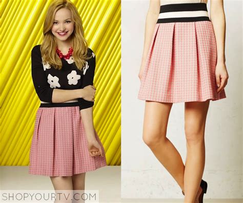 Liv And Maddie Season 2 Episode 1 Livs Pink Pleated Skirt Shop Your Tv