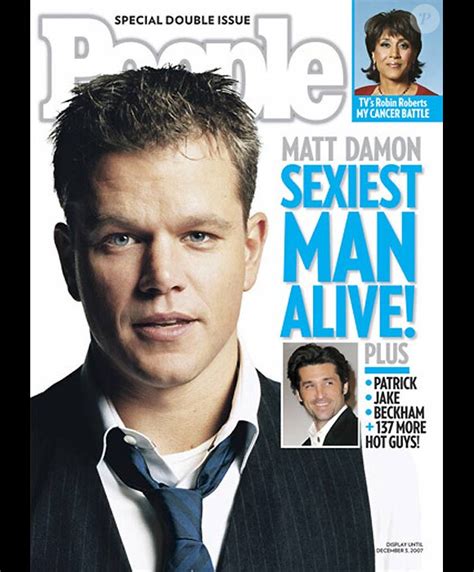 Photo Matt Damon L Homme Le Plus Sexy De L Ann E Selon People