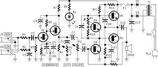 This amplifier is a mono amplifier type, can be modif for guitar amplifiers. Guitar Amplifier circuit and explanation | Electronic ...