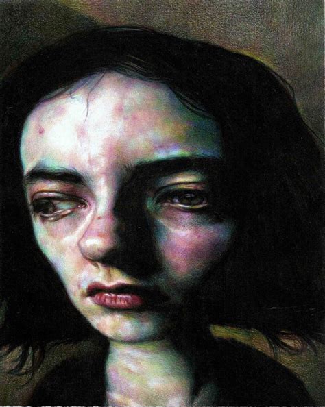 By Marco Mazzoni Distortion Art Color Pencil Art Portrait Painting