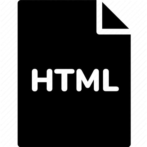 Extension File File Format File Formats Format Html Type Icon