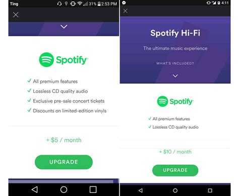 It's been almost a tidal mostly exist just because there's a hifi option. Spotify Hi-Fi feature in testing, offers lossless CD-quality streaming | PhoneDog