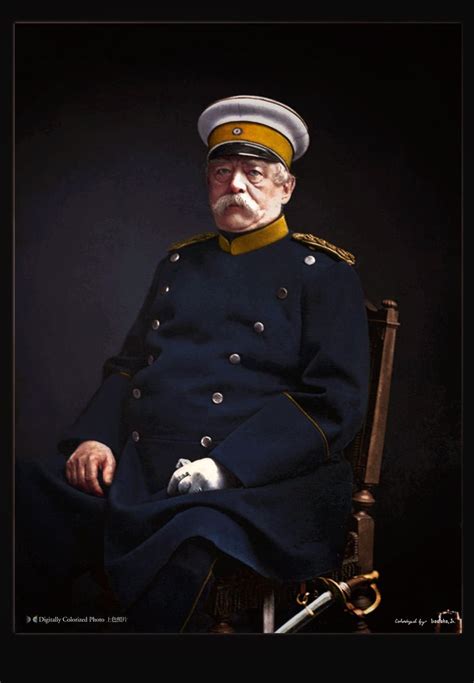 Beautifully Colorized Photo Of Otto Fürst Von Bismarck By Irootokojr