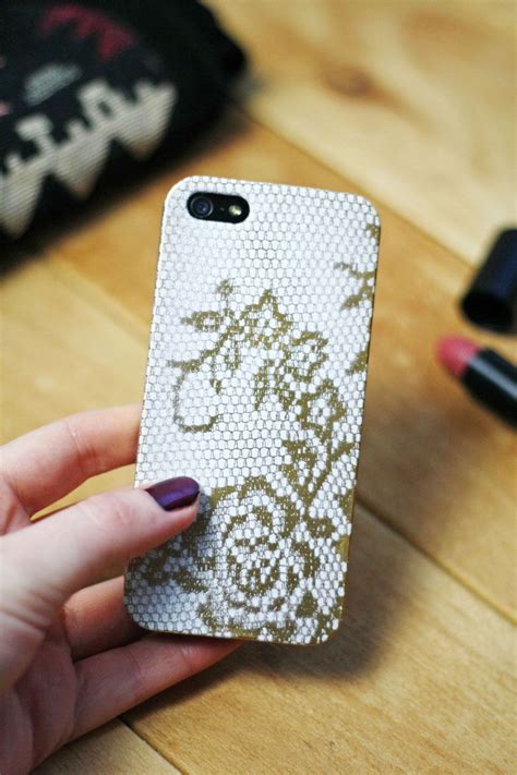 Pin By Megan Gardner On Diys Diy Lace Phone Case Diy Phone Case
