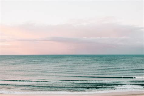 Pastel Ocean Sunset Photographic Print Emily Obrien