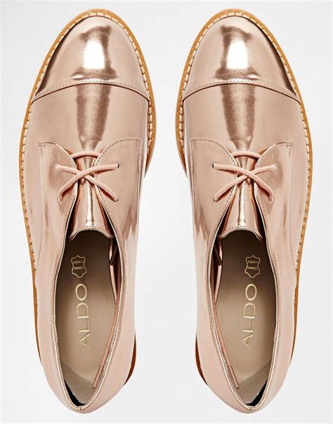 Aldo heels first surfaced on chictopia's streetstyle gallery in winter 2010 seen on vancouver, bc, blogger since then, aldo heels have grown in popularity as bloggers from waterloo, los angeles. Aldo Quirta Rose Gold Flatform Shoes ... | Womens high heels, Rose gold shoes, High heels outfit