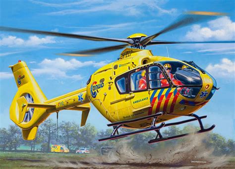 Revell Airbus Helicopters Ec135 Anwb 4939 Megamaketth