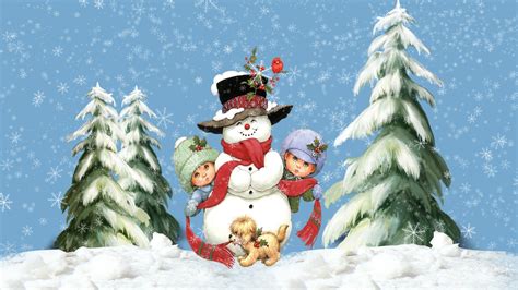 Wallpaper Christmas Scenes ·① Wallpapertag