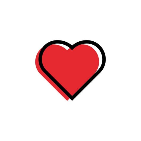 Love Heart Icon Design Template Vector Isolated Png Iconos Del