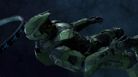 Glitch5970 Master Chief In Space Halo Infinite Animation Fan Made