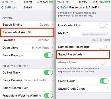 We did not find results for: Find Saved Passwords on iPhone & iPad in Safari