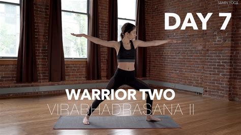 How To Do Warrior 2 Yoga Tutorial Day 7 30 Poses 30 Days Youtube