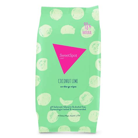 SweetSpot Labs Sweetspot Coconut Lime On-The-Go Wipes | Walmart Canada