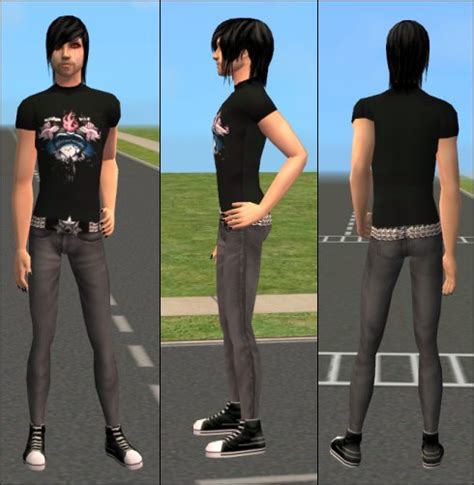 Mod The Sims Old Sims2 Inebriant Emo Hitops V2