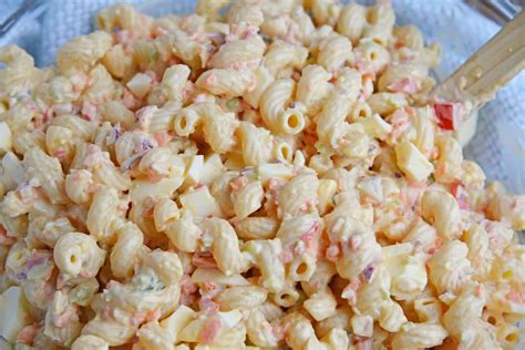 Super simple deviled egg pasta salad recipe. Deviled Egg Macaroni Salad | Easy Make Ahead Macaroni ...