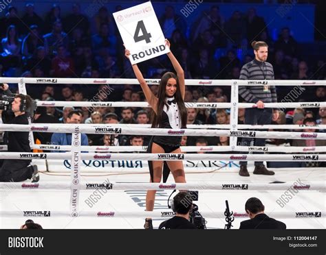 Boxing Ring Girls Image And Photo Free Trial Bigstock
