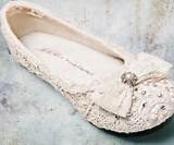 Pictures of Flat Wedding Shoes