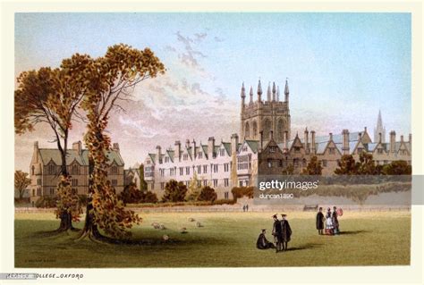 Merton College Oxford England History English Architecture Historic