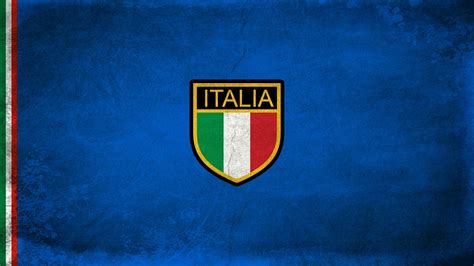 Italia Illustration Italy Logo Flag Soccer Hd Wallpaper Wallpaper