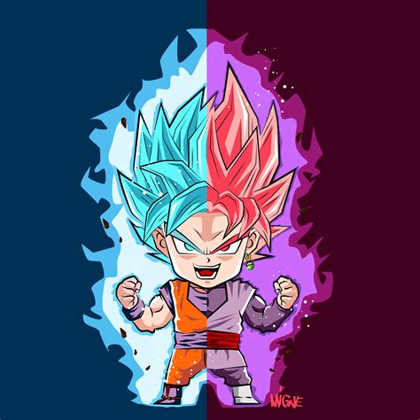Five yars after winning the world martial arts tournament, gokuu is now living a peaceful life with his wife and son. DragonBall Fanart Chibi collection | Dessins chibi, Dessin ...