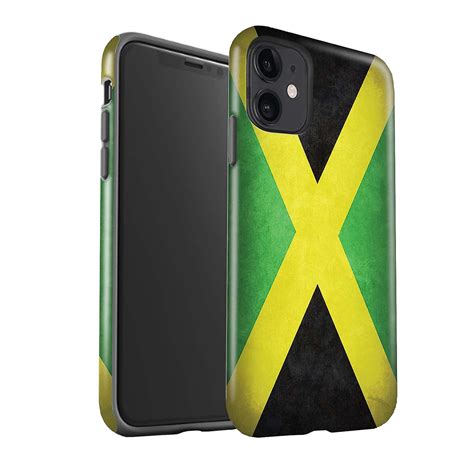 Stuff4 Gloss Tough Case For Apple Iphone 11jamaicajamaicanflags