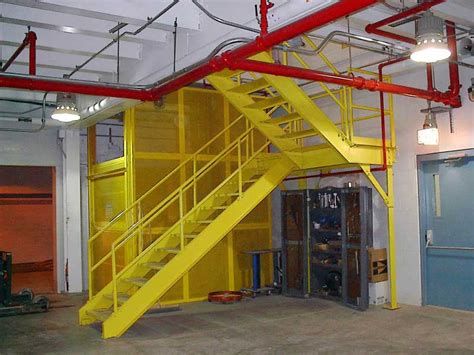 Custom Steel Stairs Platforms And Ladders Pierce Steel Fabricators
