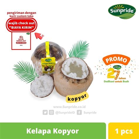 Jual Sunpride Kelapa Kopyor Per 1 Pcs Shopee Indonesia
