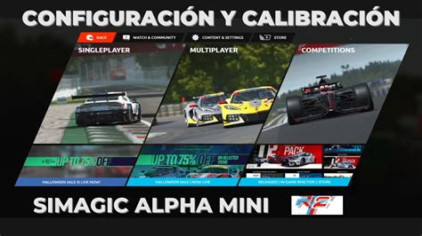 Mi Configuracion Y Calibracion Del Simagic Alpha Mini En Rfactor Youtube