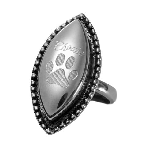 Some of our rings that hold ashes also have birthstones or gems allowing you to celebrate you or your loved one's birth month. Wholesale Pet Cremation Jewelry: Oval Ring