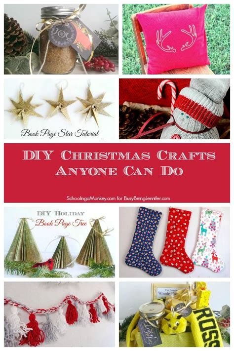 Diy Christmas Crafts Anyone Can Do Busy Being Jennifer Christmas