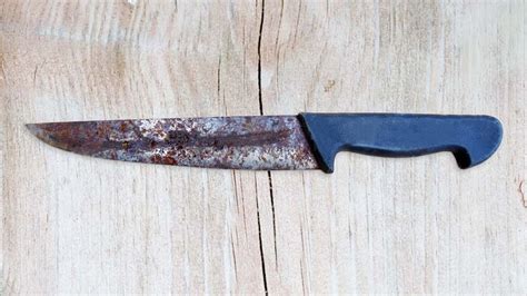 Rusty Knife Restoration Chefs Knife Redefined Youtube