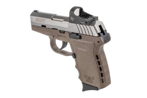 Sccy Cpx 2 9mm Pistol With Red Dot Fdestainless