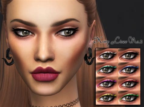Km Kitty Liner No2 By Kittymeow At Tsr Sims 4 Updates