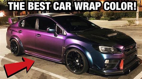 We can help you choose the wrap that suits you best and make sure that you are satisfied with your purchase at the same time. THE BEST Car Wrap Color EVER! New Car Wrap For My Subaru ...