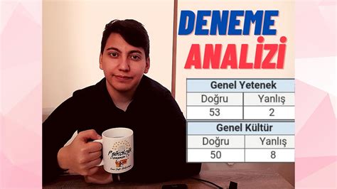 DENEME ANALİZİ NASIL YAPILIR NELERE DİKKAT ETMEMİZ GEREKİR YouTube