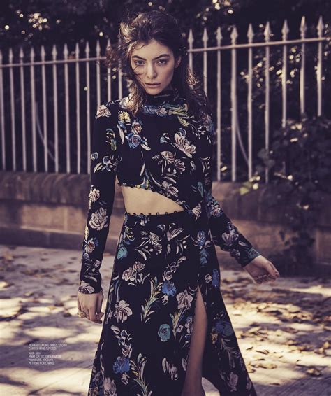 The latest tweets from @lorde LORDE for Vogue Magazine, Australia October 2017 - HawtCelebs