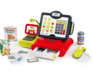 Découvre sans plus attendre cette caisse enregistreuse new génération, réplique fidèle des caisses de supermarchés les plus modernes! Smoby Caisse enregistreuse électronique (350102) au ...