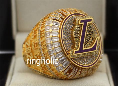 La Lakers 2020 Nba Basketball Championship Ring