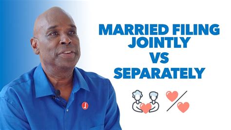 Married Filing Jointly Vs Married Filing Separately Youtube