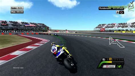 Motogp 13 Gameplay Austin Valentino Rossi Hd Youtube