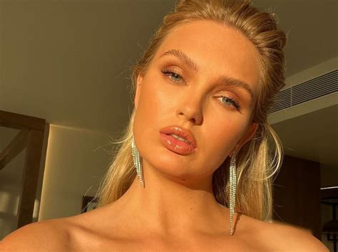 Victoria S Secret Angel Romee Strjid Amazes Her Fans With A Rare Lingerie Photo Iconic